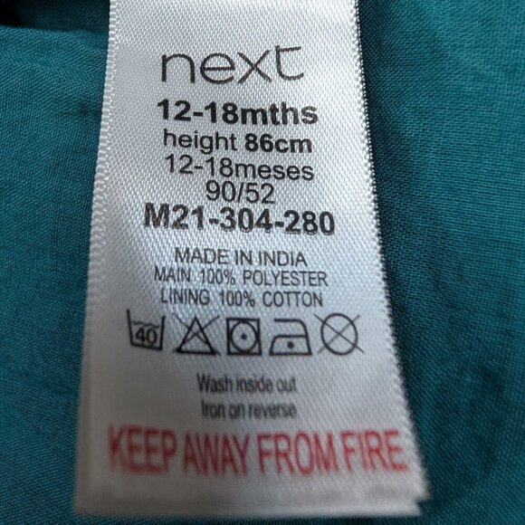 2/$40 🧡 Next Baby Embroidered Tulle Dress | Floral - Picture 6 of 6